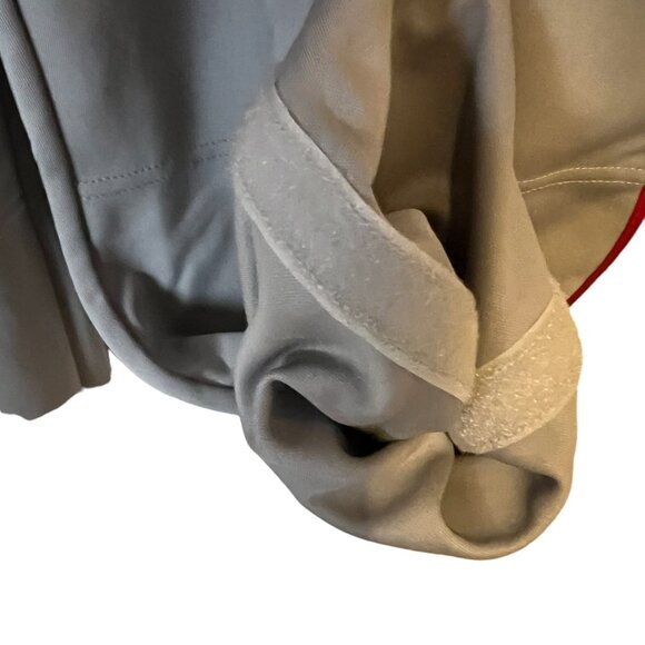 Champro Triple Crown Baseball Long Pants Mens XL  40" Waist Gray Red Strip Open - Picture 4 of 16